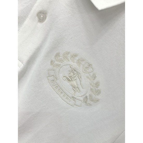 P2362025 summer latest product, available at the counter at the same time, original single product, fashionable and casual lapel short-sleeved T-shirt, imported original fabric, comfortable and breathable upper body, top-grade embroidery craft letter patt P2362025 summer latest product, available at the counter at the same time, original single product, fashionable and casual lapel short-sleeved T-shirt, imported original fabric, comfortable and breathable upper body, top-grade embroidery craft letter patt