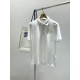 P2362025 summer latest product, available at the counter at the same time, original single product, fashionable and casual lapel short-sleeved T-shirt, imported original fabric, comfortable and breathable upper body, top-grade embroidery craft letter patt P2362025 summer latest product, available at the counter at the same time, original single product, fashionable and casual lapel short-sleeved T-shirt, imported original fabric, comfortable and breathable upper body, top-grade embroidery craft letter patt