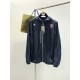 P2962025 spring new style, fashionable and casual hooded jacket, available at the same time for counters, original singles, top-level printing craft letter pattern decoration logo, customized original hardware and auxiliary materials decoration, extremely