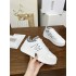 This Dior Star thick-soled sneaker comes from the Dior Vibe limited series, and the enduring design is unique.Elaborately crafted from white mesh fabric, the sides are decorated with black CD logo and star patterns, and the tongue is embellished with the 