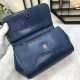 470 Small [Dolce Gabbana] Colorful Diamond Lizard Pattern Crossbody Bag Original Single Perfect Bag Shape Imported Top-Level Lizard Pattern Cowhide, Customized Vacuum High Electroplating Hardware All-match Bag Shape Hand-Off Crossbody is suitable for any 