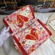 480 [Dolce Gabbana] Cowhide print, crossbody/carrying, with mirror, overseas purchasing special products, fashionable and aura, brand new bag style, any combination can be as long as there is a fashionable heart, you can keep it clearly, when and where DG