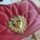 580 small [Dolce Gabbana] model number 4152 original list ➰Delicious handmade imported cowhide with original hardware bag body pure handmade oil on top of the bag, many celebrities' favorites, crossbody, overseas purchasing special products, fashionable a