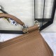 410 Small, high-end product [Dolce Gabbana] crossbody women's bag ➰Delicate handmade, classic style, solid color versatile, favorite of many celebrities, crossbody, mirror, overseas purchasing special products!Imported palm-print cowhide with original har