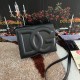 530 [Dolce Gabbana] Model number: 5515 Top original list ➰Delicious handmade, imported cowhide bag body with pure handmade oil edges on top, embellished with standing effect quilted DG log Fashion trend, favorite of many celebrities, crossbody, overseas p