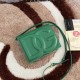 530 [Dolce Gabbana] Model number: 5515 Top original list ➰Delicious handmade, imported cowhide bag body with pure handmade oil edges on top, embellished with standing effect quilted DG log Fashion trend, favorite of many celebrities, crossbody, overseas p