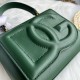 570 [Dolce Gabbana] Model number: 9112 Original order ➰Delicate handmade, imported cowhide bag body with pure handmade oil edges on top, embellished with standing effect quilted DG log Fashion trend, favorite of many celebrities, crossbody, overseas purch
