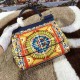 480 [Dolce Gabbana] The same crossbody bag as a celebrity, crossbody, mirror, overseas purchasing special products, fashionable and aura, brand new bag style, any combination can be as long as there is a fashionable heart, you can keep it clearly, when an