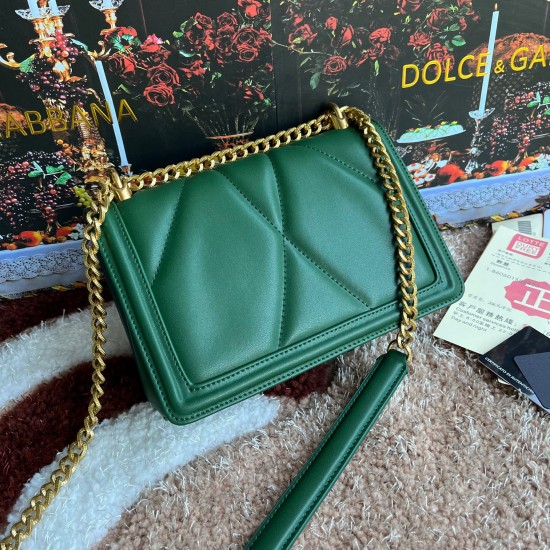 580 small [Dolce Gabbana] model number 4152 original list ➰Delicious handmade imported cowhide with original hardware bag body pure handmade oil on top of the bag, many celebrities' favorites, crossbody, overseas purchasing special products, fashionable a