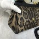 P450 original list [Dolce Gabbana] classic leopard print Another platinum bag in the fashion industry ➰Delicate handmade, favorite of many celebrities, crossbody, mirror, overseas purchasing special products!Imported palm-print cowhide with original hardw