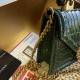 530 [Dolce Gabbana] Chain hand-held crossbody bag model number: 6613 crocodile pattern Top original list ➰Delicious handmade Imported cowhide with original hardware bag body top handmade oil edges The favorite of many celebrities, crossbody can be crossbo