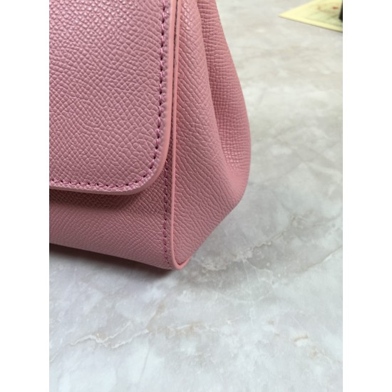 410 small high-end product [Dolce Gabbana] crossbody women's bag ➰Delicate handmade classic style solid color versatile. Favorite of many celebrities. Crossbody can be matched with mirrors. Special products for overseas purchasing agents!Imported palm-pri