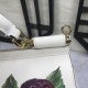 480 [Dolce Gabbana] The same crossbody bag as a celebrity, crossbody, mirror, overseas purchasing special products, fashionable and aura, brand new bag style, any combination can be as long as there is a fashionable heart, you can keep it clearly, when an