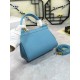 410 Small, high-end product [Dolce Gabbana] crossbody women's bag ➰Delicate handmade, classic style, solid color versatile, favorite of many celebrities, crossbody, mirror, overseas purchasing special products!Imported palm-print cowhide with original har