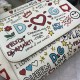 480 [Dolce Gabbana] Crossbody, mirror, special products for overseas purchasing, new bag style and aura, any combination can be as long as there is a fashionable heart, you can keep it clearly, when and where DG will always show you infinite surprises Lux