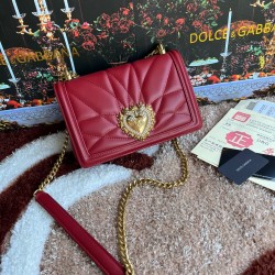 580 small [Dolce Gabbana] model number 4152 original list ➰Delicious handmade imported cowhide with original hardware bag body pure handmade oil on top of the bag, many celebrities' favorites, crossbody, overseas purchasing special products, fashionable a