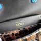 470 [Dolce Gabbana] model number: 2111 patent leather leopard print, perfect bag shape, customized vacuum high electroplated hardware, versatile bag type, portable crossbody is suitable for any occasion, gorgeous enough to amazing four seats, every presen