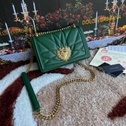 580 small [Dolce Gabbana] model number 4152 original list ➰Delicious handmade imported cowhide with original hardware bag body pure handmade oil on top of the bag, many celebrities' favorites, crossbody, overseas purchasing special products, fashionable a