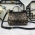 P450 original list [Dolce Gabbana] classic leopard print Another platinum bag in the fashion industry ➰Delicate handmade, favorite of many celebrities, crossbody, mirror, overseas purchasing special products!Imported palm-print cowhide with original hardw