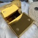 530 [Dolce Gabbana] Model number: 5515 Top original list ➰Delicious handmade, imported cowhide bag body with pure handmade oil edges on top, embellished with standing effect quilted DG log Fashion trend, favorite of many celebrities, crossbody, overseas p