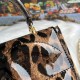 600 [Dolce Gabbana] Model number: 9112 Patent leather leopard print Original ➰Delicate handmade Use imported cowhide bag body with pure handmade oil edges on top, embellished with standing effect quilted DG log Fashion trend, favorite of many celebrities,