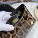 600 [Dolce Gabbana] Model number: 9112 Patent leather leopard print Original ➰Delicate handmade Use imported cowhide bag body with pure handmade oil edges on top, embellished with standing effect quilted DG log Fashion trend, favorite of many celebrities,
