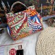 480 [Dolce Gabbana] Cowhide print, crossbody/carrying, with mirror, overseas purchasing special products, fashionable and aura, brand new bag style, any combination can be as long as there is a fashionable heart, you can keep it clearly, when and where DG