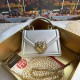 510 [Dolce Gabbana] Chain hand-held crossbody bag model number: 6613 plain paper Original ➰Delicious handmade Imported cowhide with original hardware bag body with pure handmade oil on top of the top of many celebrities' favorites, crossbody, special prod