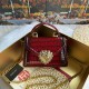 530 [Dolce Gabbana] Chain hand-held crossbody bag model number: 6613 crocodile pattern Top original list ➰Delicious handmade Imported cowhide with original hardware bag body top handmade oil edges The favorite of many celebrities, crossbody can be crossbo