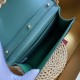 510 [Dolce Gabbana] Chain hand-held crossbody bag model number: 6613 plain paper Original ➰Delicious handmade Imported cowhide with original hardware bag body with pure handmade oil on top of the top of many celebrities' favorites, crossbody, special prod
