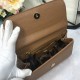 410 Small, high-end product [Dolce Gabbana] crossbody women's bag ➰Delicate handmade, classic style, solid color versatile, favorite of many celebrities, crossbody, mirror, overseas purchasing special products!Imported palm-print cowhide with original har