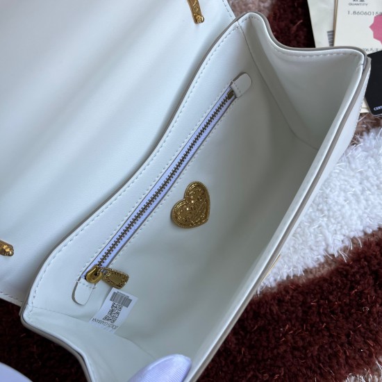 580 small [Dolce Gabbana] model number 4152 original list ➰Delicious handmade imported cowhide with original hardware bag body pure handmade oil on top of the bag, many celebrities' favorites, crossbody, overseas purchasing special products, fashionable a