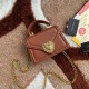 530 [Dolce Gabbana] Chain hand-held crossbody bag model number: 6613 original list ➰Delicious handmade Imported cowhide leather with original hardware bag body with pure handmade oil on top of the top of many celebrities' favorites. Crossbody can be purch