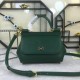 410 Small, high-end product [Dolce Gabbana] crossbody women's bag ➰Delicate handmade, classic style, solid color versatile, favorite of many celebrities, crossbody, mirror, overseas purchasing special products!Imported palm-print cowhide with original har