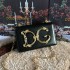 600 【Dolce Gabbana】Top original list ➰Delicate handmade series crossbody bags, imported raw materials, front embellishment, resin bottom plated true gold DG logo, front flip cover adopts hidden magnetic buckle opening and closing, fixed electroplated ruth