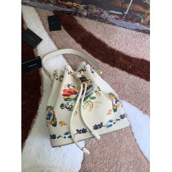 510 [Dolce Gabbana] Classic bucket bag, crossbody, special products for overseas purchasing, new bag style and aura, any combination can be used as long as there is a fashionable heart, you can keep it clearly when and where DG will always show you infini
