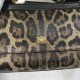 P450 original list [Dolce Gabbana] classic leopard print Another platinum bag in the fashion industry ➰Delicate handmade, favorite of many celebrities, crossbody, mirror, overseas purchasing special products!Imported palm-print cowhide with original hardw