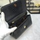 470 Small [Dolce Gabbana] Colorful Diamond Lizard Pattern Crossbody Bag Original Single Perfect Bag Shape Imported Top-Level Lizard Pattern Cowhide, Customized Vacuum High Electroplating Hardware All-match Bag Shape Hand-Off Crossbody is suitable for any 