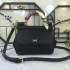 410 Small, high-end product [Dolce Gabbana] crossbody women's bag ➰Delicate handmade, classic style, solid color versatile, favorite of many celebrities, crossbody, mirror, overseas purchasing special products!Imported palm-print cowhide with original har
