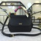 410 Small, high-end product [Dolce Gabbana] crossbody women's bag ➰Delicate handmade, classic style, solid color versatile, favorite of many celebrities, crossbody, mirror, overseas purchasing special products!Imported palm-print cowhide with original har