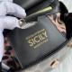 500 [Dolce Gabbana] model number: 2112 patent leather leopard print, perfect bag shape, customized vacuum high electroplated hardware, versatile bag type, portable crossbody is suitable for any occasion, gorgeous enough to amazing four seats, every presen