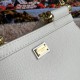 P550 model number: 4133 palm print high-end product [Dolce Gabbana] Another platinum bag in the fashion industry ➰Delicate handmade classic model solid color versatile. Favorite of many celebrities. Crossbody can be used with mirrors. Special products for