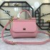 410 small high-end product [Dolce Gabbana] crossbody women's bag ➰Delicate handmade classic style solid color versatile. Favorite of many celebrities. Crossbody can be matched with mirrors. Special products for overseas purchasing agents!Imported palm-pri