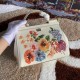 480 [Dolce Gabbana] The same crossbody bag as a celebrity, crossbody, mirror, overseas purchasing special products, fashionable and aura, brand new bag style, any combination can be as long as there is a fashionable heart, you can keep it clearly, when an