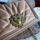 580 small [Dolce Gabbana] model number 4152 original list ➰Delicious handmade imported cowhide with original hardware bag body pure handmade oil on top of the bag, many celebrities' favorites, crossbody, overseas purchasing special products, fashionable a