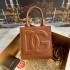 520 【Dolce Gabbana】New.Model number: 5527 Original DG Logo Bag Mini Tote Bag➰Deliciously handmade, imported cowhide bag body with pure handmade oil edges on top, the favorite of many celebrities, overseas purchasing special products, style and aura, as lo