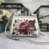 480 [Dolce Gabbana] The same crossbody bag as a celebrity, crossbody, mirror, overseas purchasing special products, fashionable and aura, brand new bag style, any combination can be as long as there is a fashionable heart, you can keep it clearly, when an