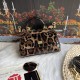 470 [Dolce Gabbana] model number: 2111 patent leather leopard print, perfect bag shape, customized vacuum high electroplated hardware, versatile bag type, portable crossbody is suitable for any occasion, gorgeous enough to amazing four seats, every presen