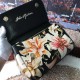480 [Dolce Gabbana] The same crossbody bag as a celebrity, crossbody, mirror, overseas purchasing special products, fashionable and aura, brand new bag style, any combination can be as long as there is a fashionable heart, you can keep it clearly, when an