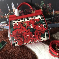 480 [Dolce Gabbana] The same crossbody bag as a celebrity, crossbody, mirror, overseas purchasing special products, fashionable and aura, brand new bag style, any combination can be as long as there is a fashionable heart, you can keep it clearly, when an